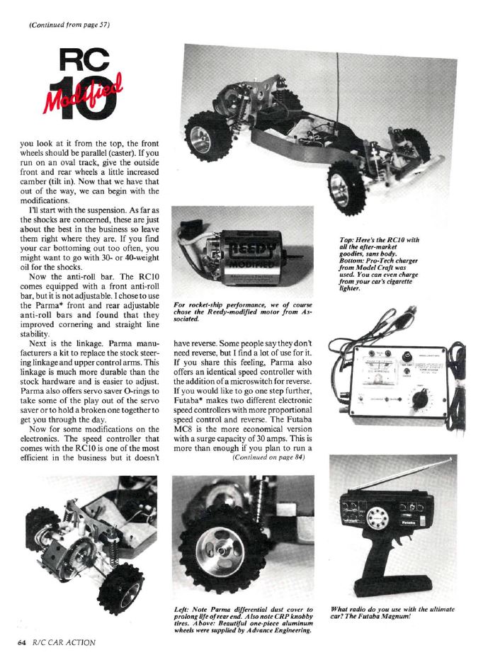 #TBT RC10CC Classic Clear Edition Kit from Team Associated
