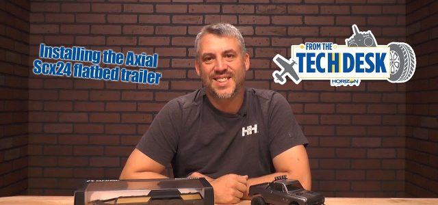 How To: Installing The Axial SCX24 Flatbed Trailer [VIDEO]