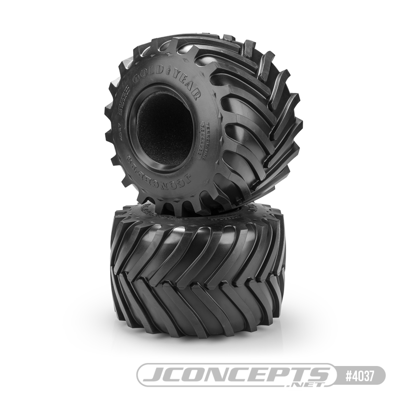 RC Car Action - RC Cars & Trucks | JConcepts Golden 73’s Monster Truck Tire