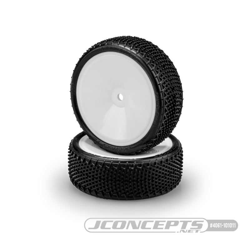RC Car Action - RC Cars & Trucks | JConcepts Pre-Mounted Fuzz Bite LP Wide Front 2WD Buggy Tires