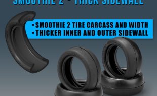 JConcepts Smoothie 2 Thick Sidewall Front 2WD & 4WD Buggy Tires