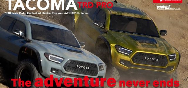Kyosho KB10L Series With A 2021 Toyota Tacoma TRD Pro Body [VIDEO]