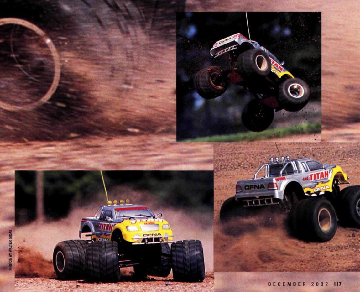 #TBT The OFNA Titan Nitro Monster Truck is Reviewed in the December 2002 Issue
