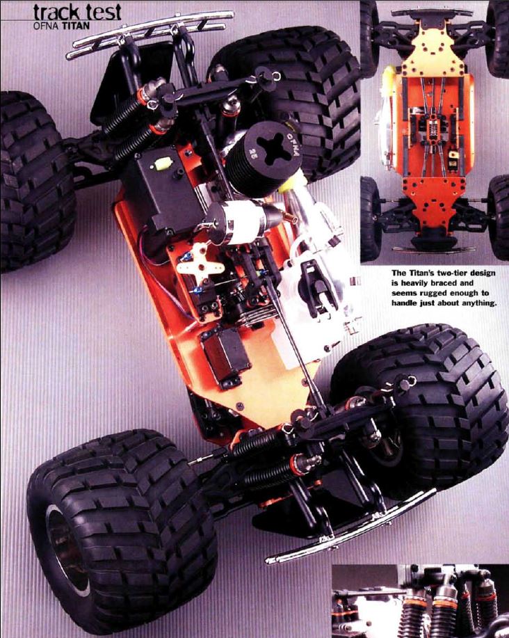 #TBT The OFNA Titan Nitro Monster Truck is Reviewed in the December 2002 Issue