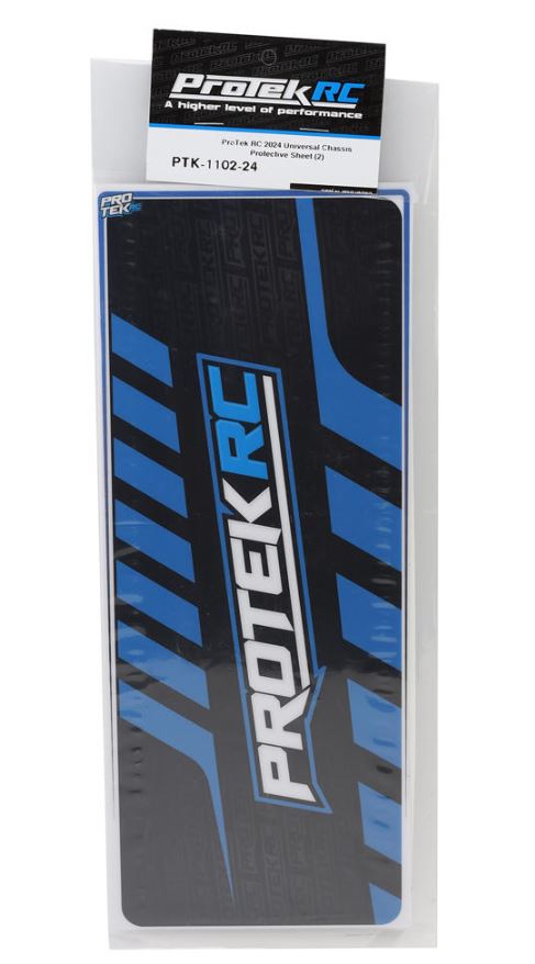 RC Car Action - RC Cars & Trucks | ProTek RC 2024 Blue & Black Universal Chassis Protective Sheet