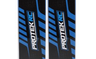 ProTek RC 2024 Blue & Black Universal Chassis Protective Sheet