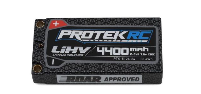 ProTek RC 2S 130C Low IR Si-Graphene + HV ULCG Shorty LiPo Battery (7.6V/4400mAh)