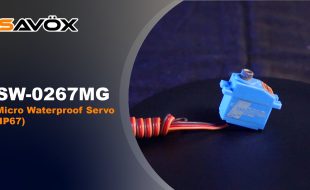Savox SW-0267MG Micro IP67 Waterproof Servo [VIDEO]