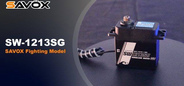 Savox SW-1213SG Fighting Model Servo [VIDEO]