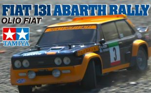 Tamiya 1/10 Fiat 131 Abarth Rally Olio Fiat (MF-01X Chassis) [VIDEO]