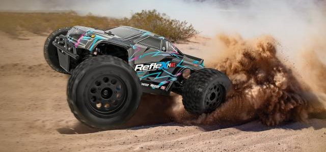 Team Associated RTR Reflex 14MT Monster Truck Now Available In Blue & Purple Body + LiPo Combo