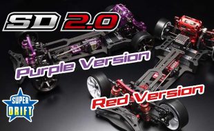 Yokomo Super Drift SD2.0 Purple & Red Version [VIDEO]