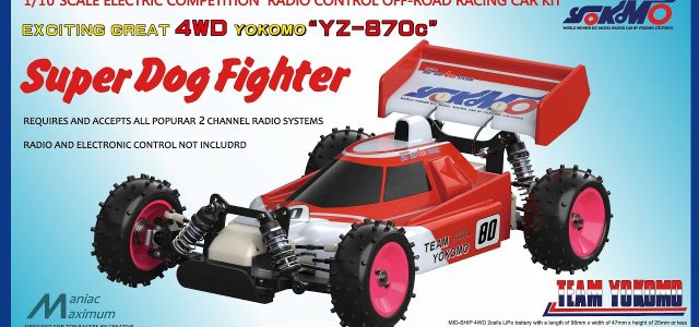 Yokomo YZ-870c Super Dog Fighter Re-Release [VIDEO]