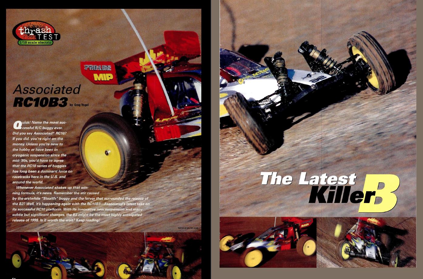 #TBT Team Associated RC10B3 2WD off-Road Buggy Reviewed in March 1998 Issue