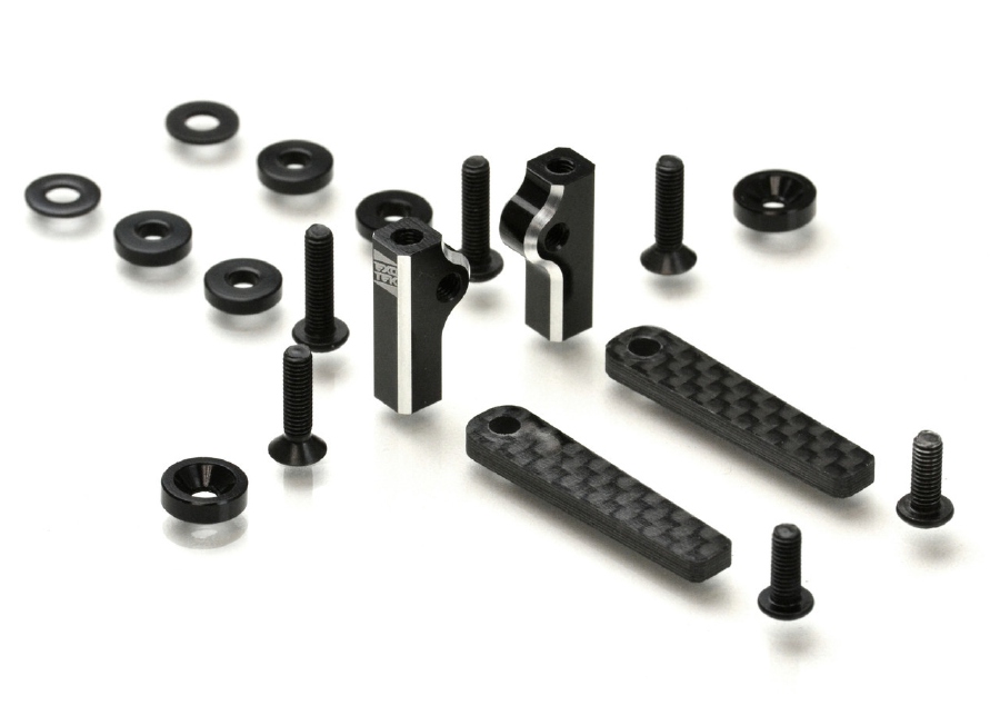 Exotek Battery Mounting Tab Set For The TLR 22X-4 - RC Car Action