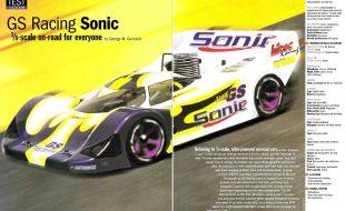 #TBT The GS Racing Sonic 1/8 Nitro On-Road car is Featured in April 2001 Issue