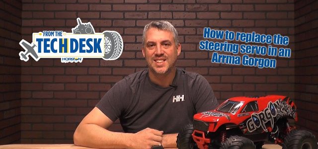 How To: Replacing The Steering Servo In An Arrma Gorgon [VIDEO]