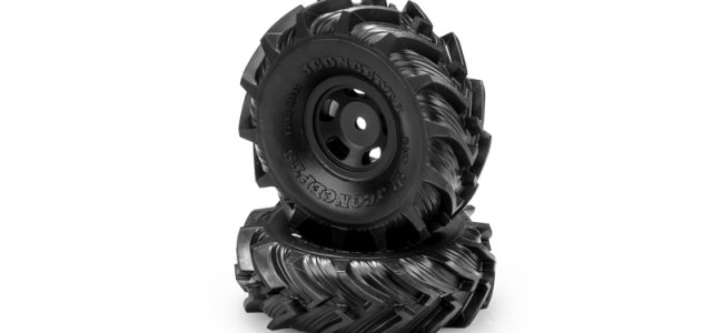 JConcepts Pre-Mounted Fling Kings Tires On Glide 5 & Crusher Wheels