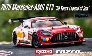 Kyosho FAZER Mk2 FZ02 Series ReadySet 2020 Mercedes-AMG GT3 “50 Years Legend of Spa” [VIDEO]