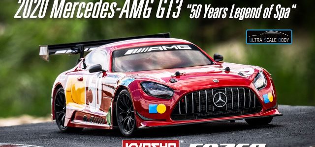 Kyosho FAZER Mk2 FZ02 Series ReadySet 2020 Mercedes-AMG GT3 “50 Years Legend of Spa” [VIDEO]