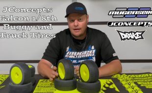 Mugen’s Adam Drake Talks About JConcepts Falcon 1/8 Buggy & Truggy Tires [VIDEO]