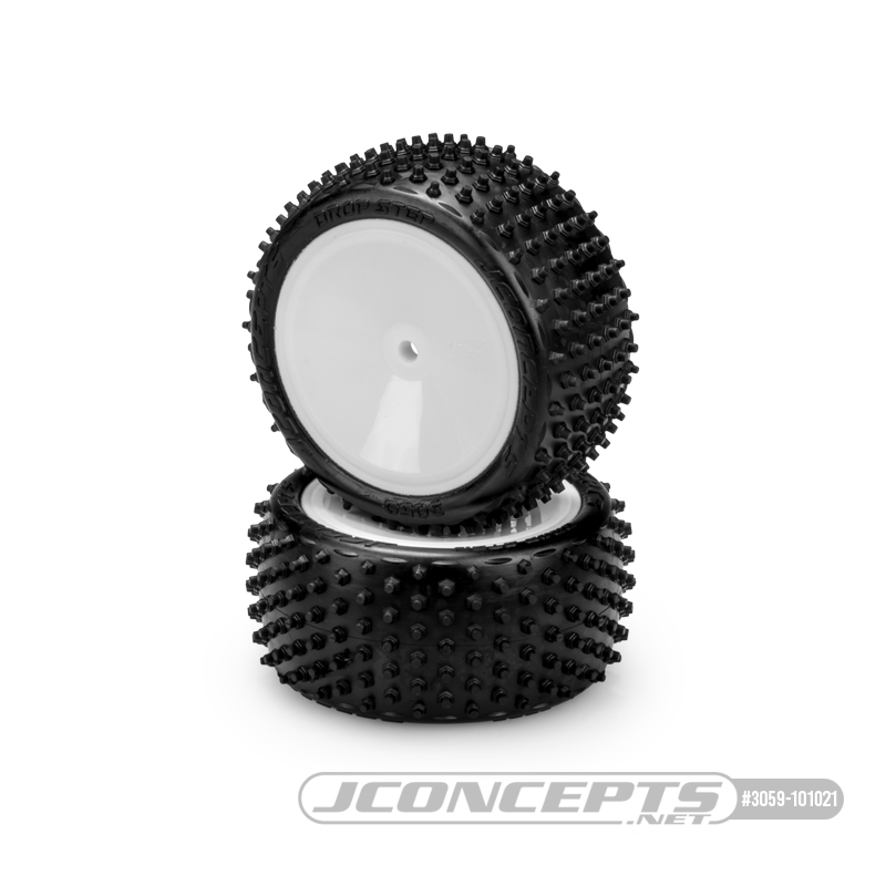 RC Car Action - RC Cars & Trucks | JConcepts Pre-Mounted Drop Step 2WD/4WD Rear Buggy Tires