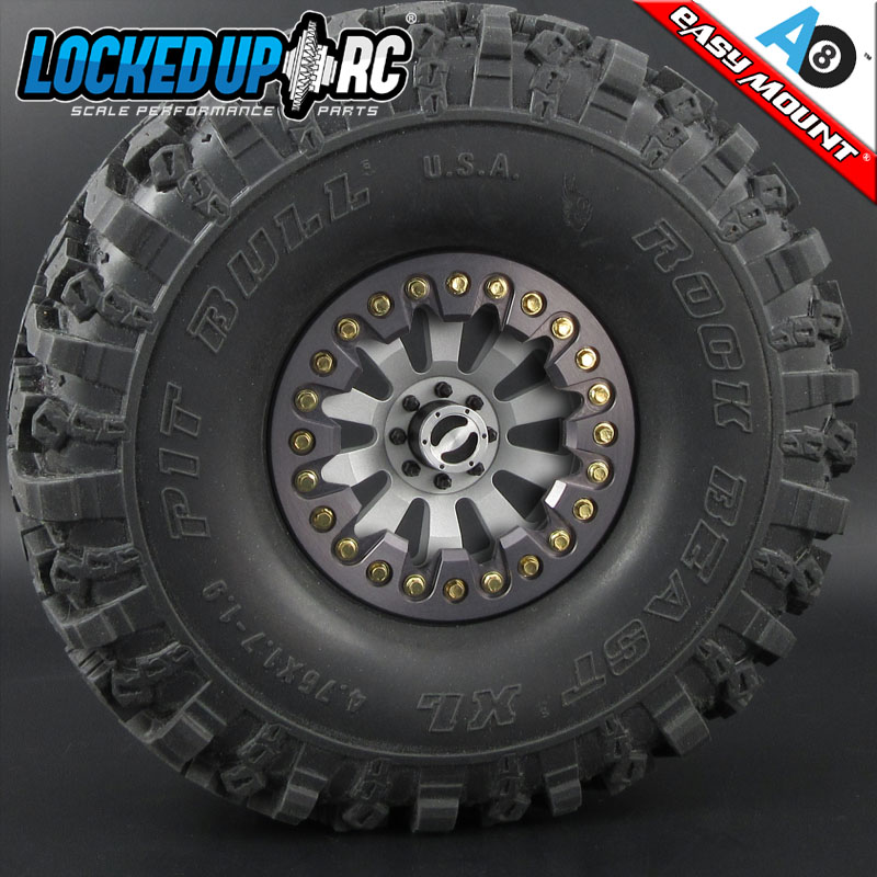 RC Car Action - RC Cars & Trucks | Locked Up RC 1.9″ Stator Fossil Gray Bead Lock Rings