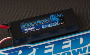 Reedy WolfPack 5400mAh 35C 2S 7.4V LiPo With T-Plug