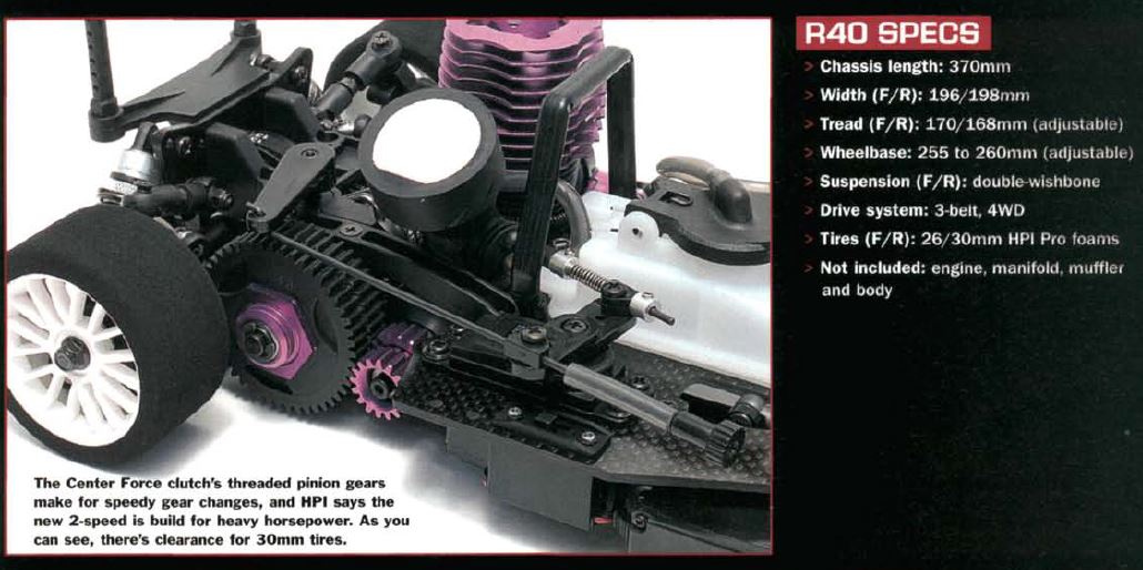 #TBT August 2003 issue Covered "sneak peek" at the new HPI RS4 Pro 4 & R40 On-Road Cars