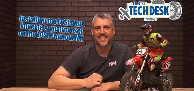 How To: Installing The Losi Aluminum Knuckle Pushrod Set On The Losi Promoto MX [VIDEO]