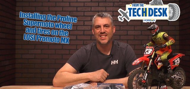 How To: Installing The Pro-Line Supermoto Wheel & Tires On The Losi Promoto MX [VIDEO]