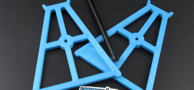 Locked Up RC 84mm Teal Vehicle Stand