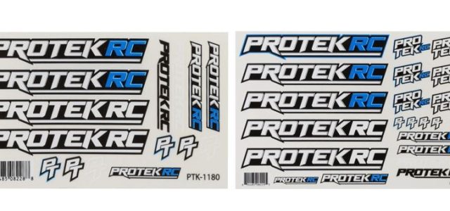 ProTek RC “24” Small & Large Logo Decal Sheets