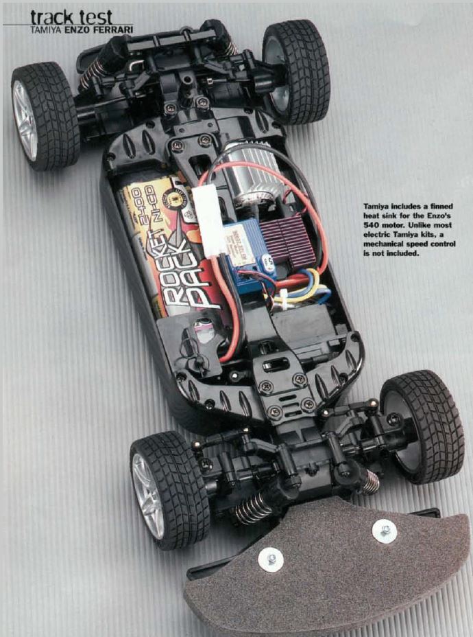 #TBT The Tamiya Enzo Ferrari is reviewed in the pages of the April 2003 issue