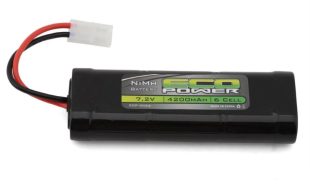EcoPower 6-Cell 7.2V 4200mAh NiMh Stick Pack Battery With Tamiya Connector