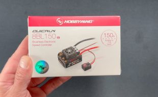 First Look At The HOBBYWING Quicrun WP 8BL150 G2 ESC [VIDEO]