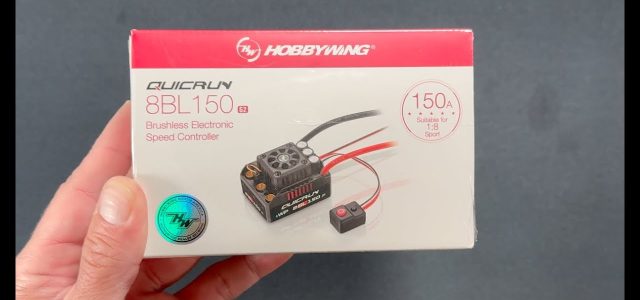 First Look At The HOBBYWING Quicrun WP 8BL150 G2 ESC [VIDEO]