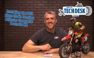 How To: Installing The Losi Aluminum Chain Tension Adjuster Set On The Promoto MX [VIDEO]
