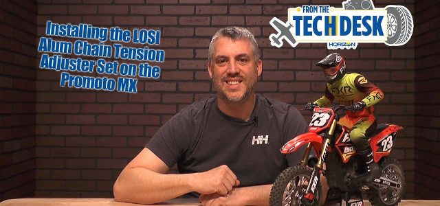 How To: Installing The Losi Aluminum Chain Tension Adjuster Set On The Promoto MX [VIDEO]