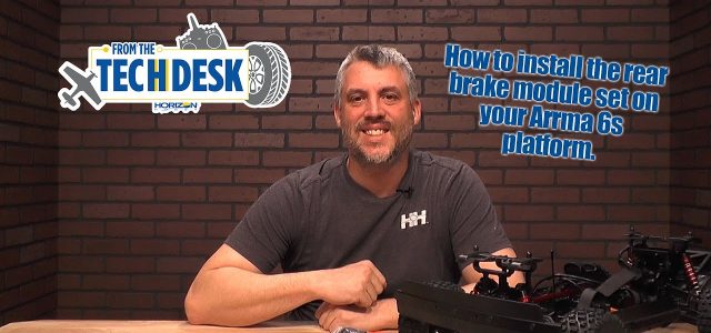 How To: Installing The Rear Brake Module Set In Your ARRMA 6S Platform [VIDEO]