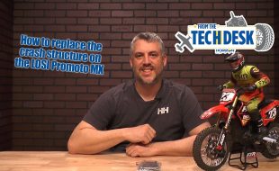 How To: Replacing The Crash Structure On The Losi Promoto MX [VIDEO]