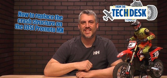 How To: Replacing The Crash Structure On The Losi Promoto MX [VIDEO]