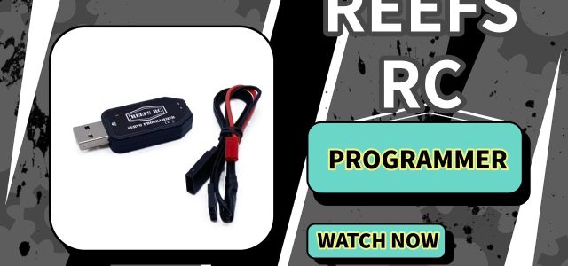 Reef’s RC Servo Programmer [VIDEO]
