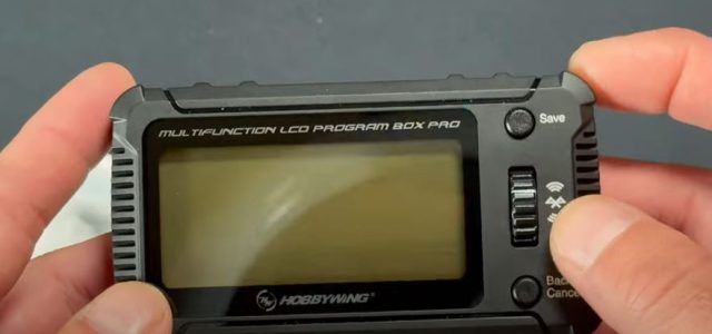 First Look At The HOBBYWING LCD Program Box Pro [VIDEO]