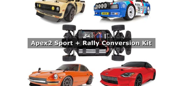 Team Associated Apex2 Sport RTR + Rally Conversion Kit